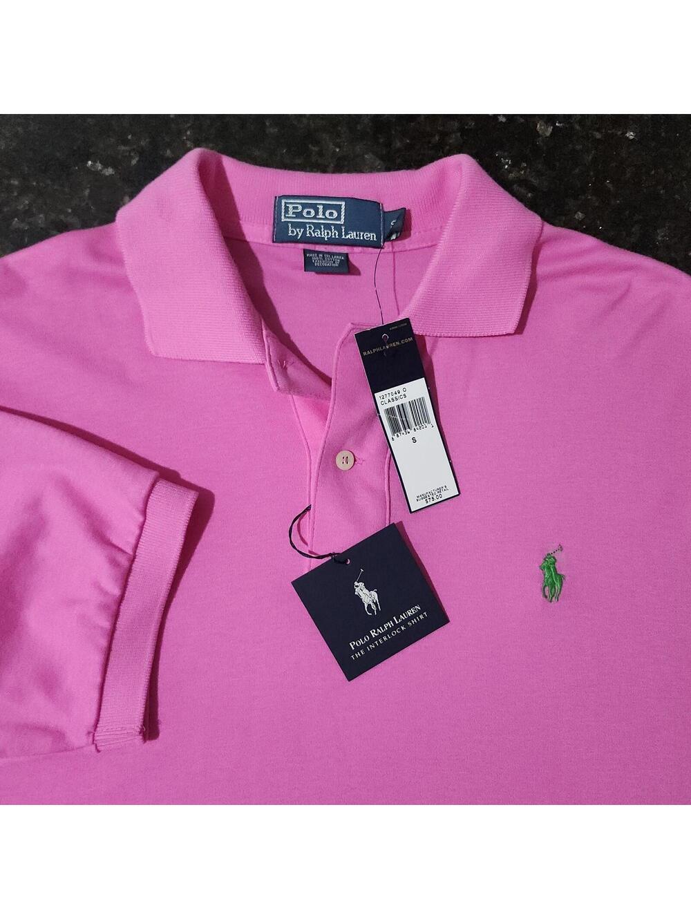 NWT Polo Ralph Lauren Interlock Shirt Casual Classic Preppy Old Money Mens Small